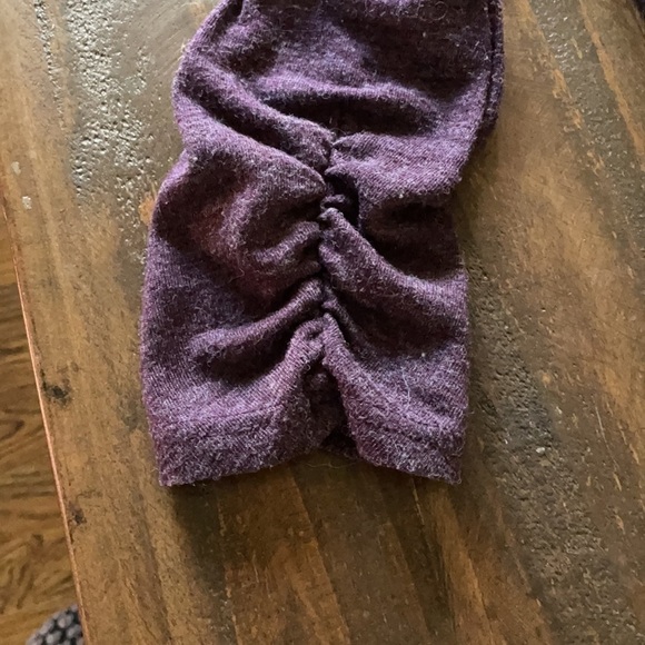 Shasa L purple cardigan with ruched sleeves - Picture 5 of 5